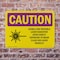 Signmission Radiation & Laser Sign, 10 in H x 14 in W, Plastic, Rectangle OS-2PACK-CR-P-1014-L-10214 - alternate 6
